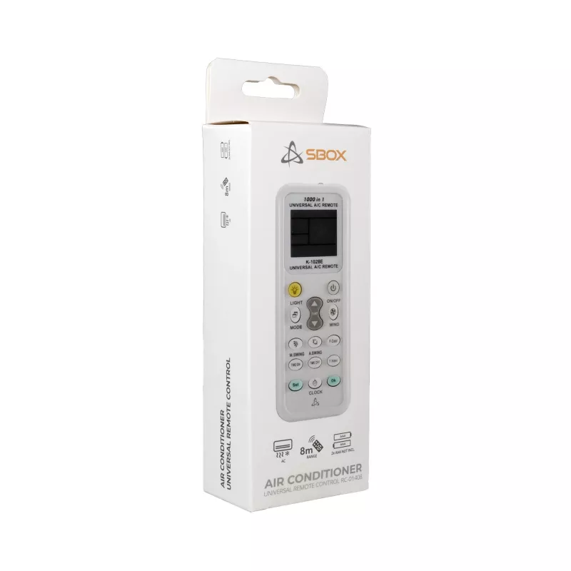 Sbox RC-01408 Universal-Fernbedienung für Klimaanlagen