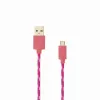 SBOX USB-1031P USB-zu-Micro-USB-Kabel 1m Pink