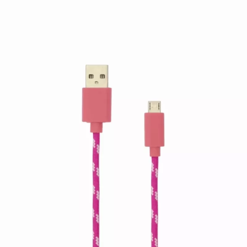 SBOX USB-1031P USB-zu-Micro-USB-Kabel 1m Pink
