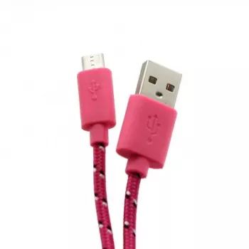 SBOX USB-1031P USB-zu-Micro-USB-Kabel 1m Pink
