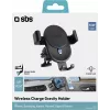 SBS TESUPWIR10CLIPSTG 10W Kabellose Auto-Ladehalterung - Schwarz
