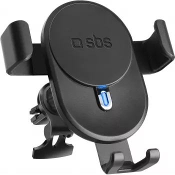 SBS TESUPWIR10CLIPSTG 10W Kabellose Auto-Ladehalterung - Schwarz