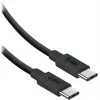 SBS USB-C auf USB-C Nylonkabel 2m 240W Schwarz