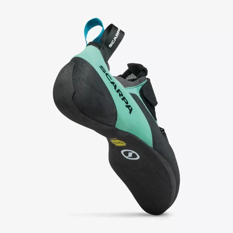 Scarpa ARPIA V LV Kletterschuh, 38.5, Shark - Aqua