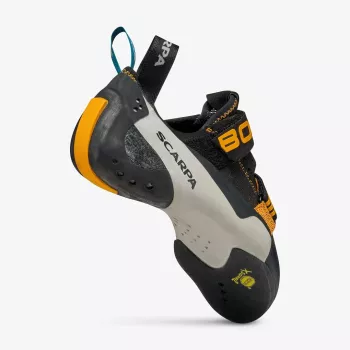 Scarpa Booster Kletterschuhe - Schwarz/Orange Größe 38