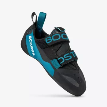 Scarpa Boostic Kletterschuhe - Schwarz/Azur
