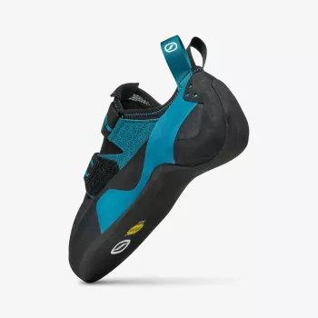 Scarpa Boostic Kletterschuhe Schwarz/Azur