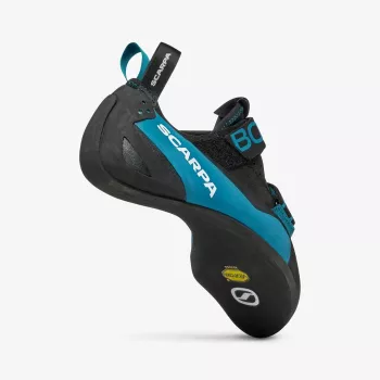 SCARPA BOOSTIC Kletterschuhe - Black/Azure - EU 39