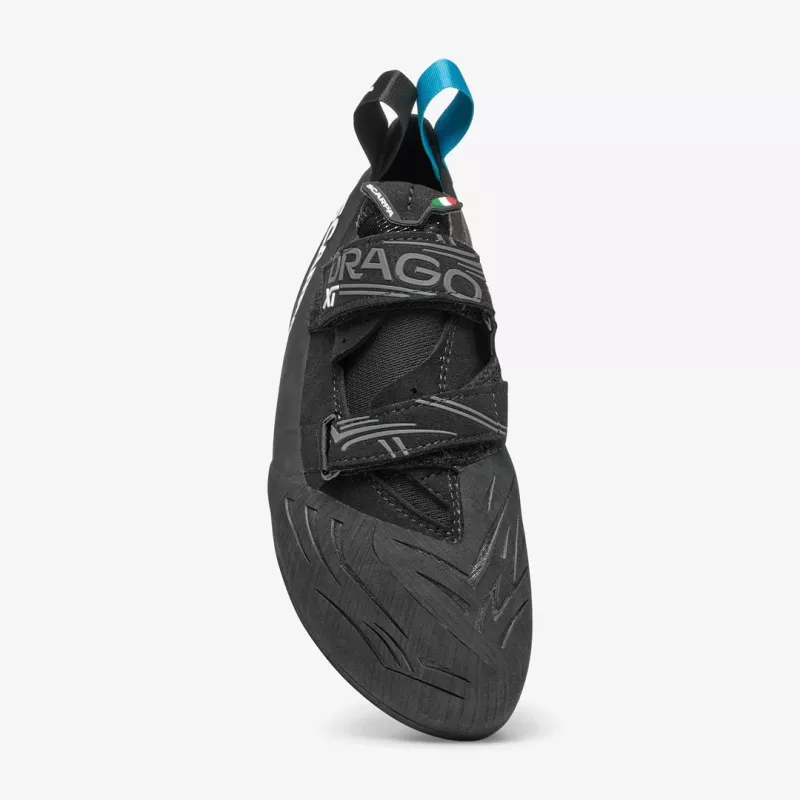 SCARPA Drago XT Kletterschuhe - Schwarz/Eisen - EU 42