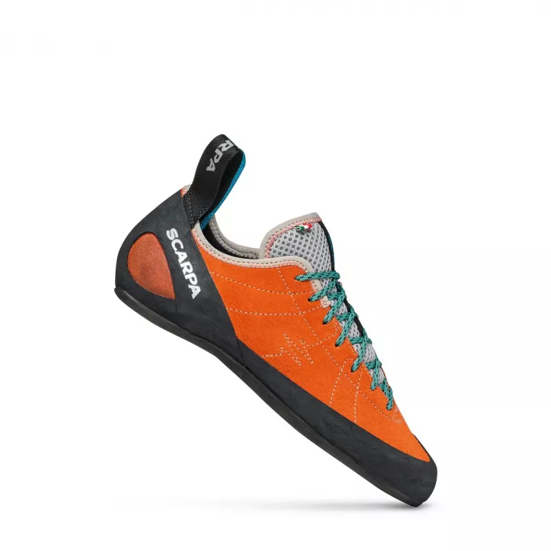 SCARPA Helix Kletterschuhe 40.5 Grau/Grün