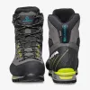 Scarpa Manta Tech GTX Mountaineering Boots - Shark/Lime (EU 46,5)