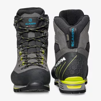 Scarpa Manta Tech GTX Mountaineering Boots - Shark/Lime (EU 46,5)