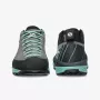 SCARPA Mescalito GTX Damen-Zustiegsschuhe - Mittelgrau/Aqua - Größe 40 EU