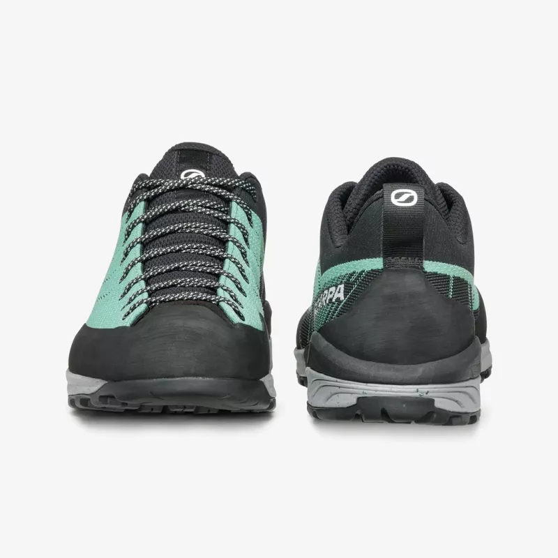 Scarpa Mescalito Planet Damen-Zustiegsschuhe - Jade/Schwarz, Größe 37