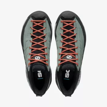 Scarpa Mescalito Damen-Zustiegsschuhe - Conifer/Grau, EU 40,5