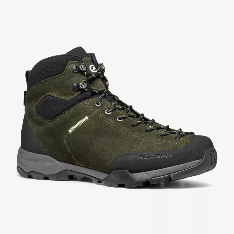Scarpa Mojito Hike GTX Wanderschuhe - Thymian Grün/Limette, Größe 48