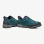 Scarpa Mojito Trail Herren-Wanderschuhe - Petrol/Hellgrün, Größe 45