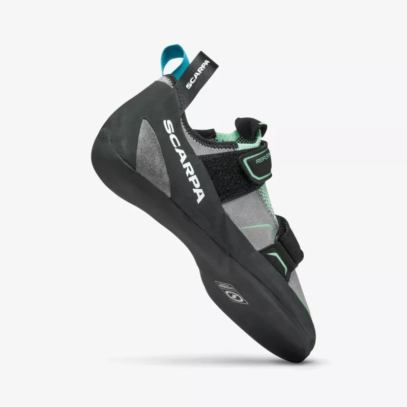 Scarpa Reflex VS Damen-Kletterschuhe - Mint/Schwarz (EU 37,5)