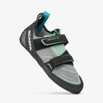 Scarpa Reflex VS Damen-Kletterschuhe - Mint/Schwarz - Größe 39,5