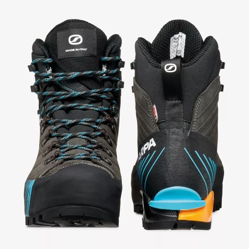 Scarpa Ribelle HD Mountaineering Boots - Carbon/Azure, Größe 41