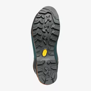 Scarpa Zodiac Trk GTX Herren-Trekkingstiefel - Petrol/Rostorange, Größe 45.5