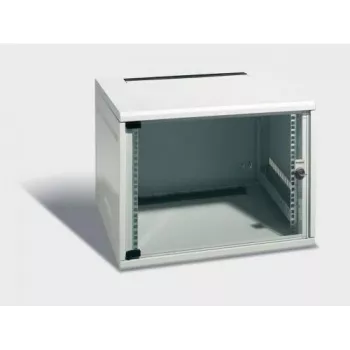 SCHÄFER IT SYSTEMS 19 inch Wandgehäuse NT Box, 12U, 570 x 625 x 600 mm, Lichtgrau RAL 7035 7312600