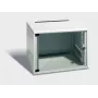 SCHÄFER IT SYSTEMS 19 inch Wandgehäuse NT Box, 12U, 570 x 625 x 600 mm, Lichtgrau RAL 7035 7312600