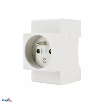 SCHELINGER 16A 5-Pin 400V IP44 Rot Panel-Mount-Steckdose (3P+N+PE, 6h)