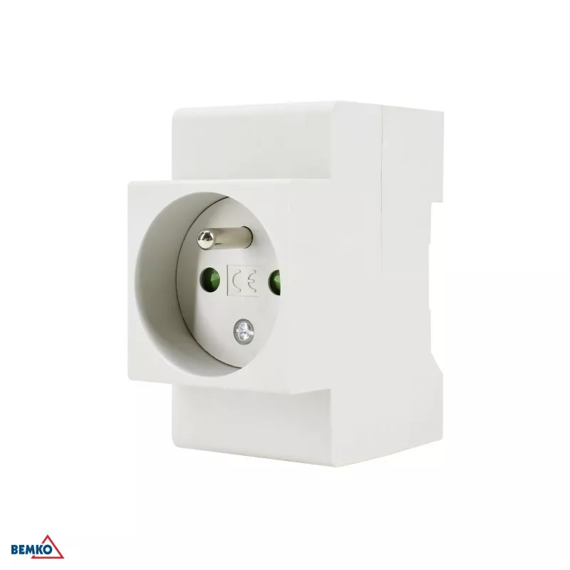 SCHELINGER 16A 5-Pin 400V IP44 Rot Panel-Mount-Steckdose (3P+N+PE, 6h)