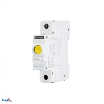 SCHELINGER SL8 LED-Signalleuchte Gelb 230V AC Schalttafeleinbau IP65