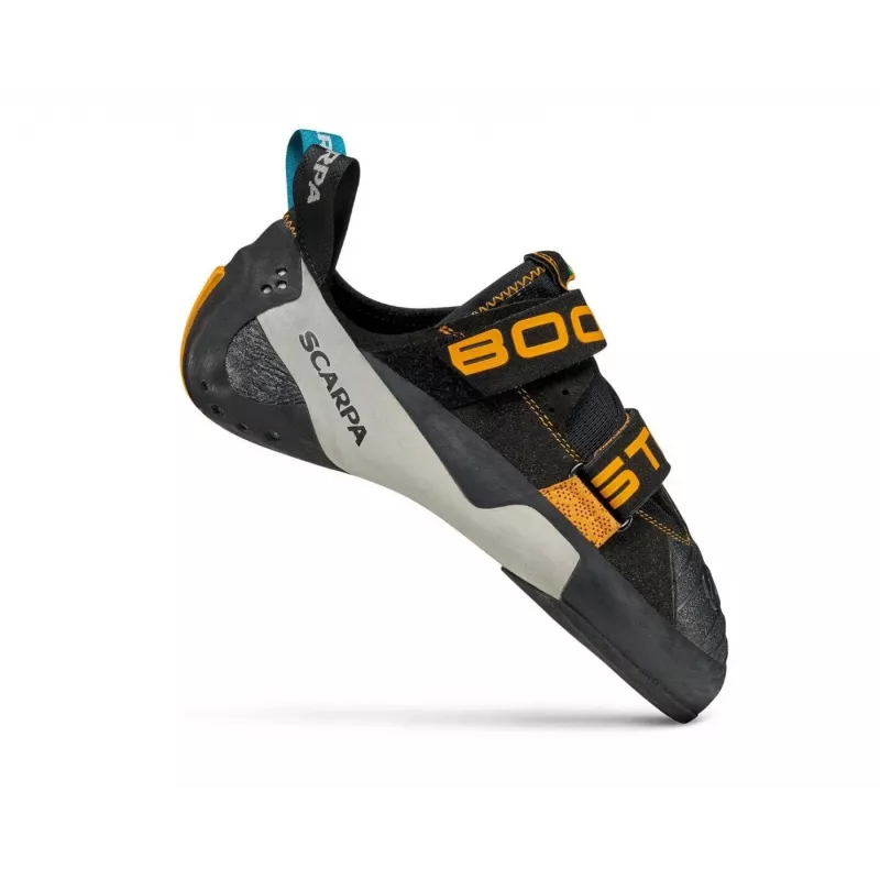 SCHEPPACH Scarpa BOOSTER Kletterschuh, 43 EU, Schwarz - Orange