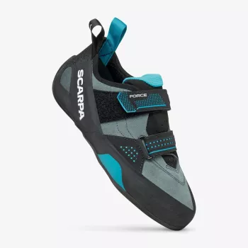 SCHEPPACH Scarpa FORCE Kletterschuh, 39.5, Conifer - Azure