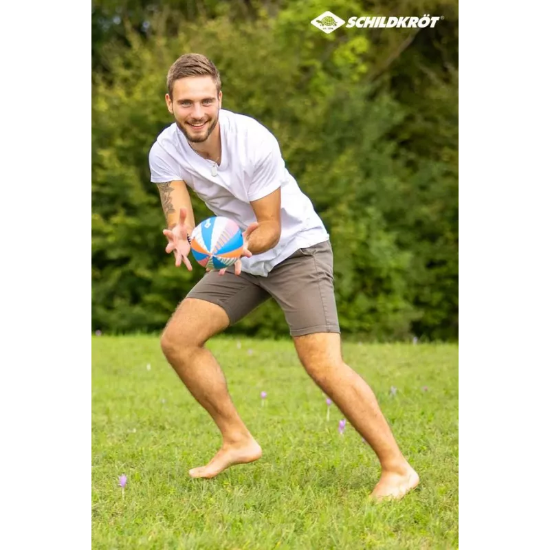 SCHILDKROT Neopren American Football Größe 6 - Weiche Textiloberfläche, Salzwasserbeständig, Jugend Strand- & Wasserball 970345