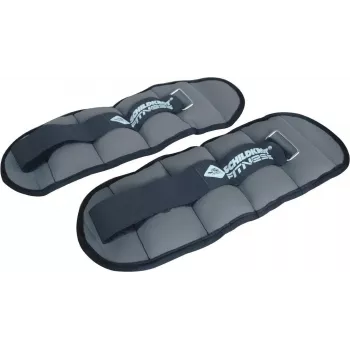 SCHILDKROT Gewichtsmanschette für Arme und Beine, 1,0 kg, Nylon-Lycra mit Metallgranulat-/Sandfüllung, Klettverschluss, 1 Stück (960002)