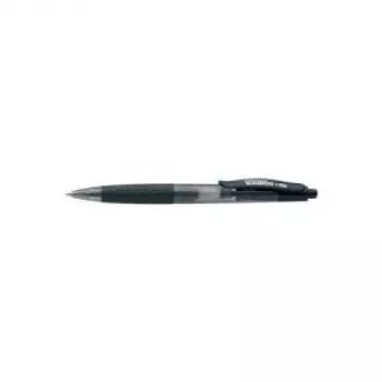Schneider Gelion 1 Druckkugelschreiber mit Einzug - Schwarze Tinte, Mittel, Schwarzes Gehäuse 101001