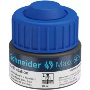 Schneider Maxx 665 Whiteboard-Marker Nachfülltinte Blau 25 ml 166503