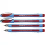 Schneider Slider Memo XB Kugelschreiber, Rot/Blau, Extrabreit 1,4 mm, Gummiert, Edelstahlspitze, 10er-Pack 150202