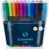 Schneider Vizz M Kugelschreiber Set mit 10 verschiedenen Farben Medium 102290