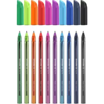 Schneider Vizz M Kugelschreiber Set mit 10 verschiedenen Farben Medium 102290