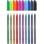 Schneider Vizz M Kugelschreiber Set mit 10 verschiedenen Farben Medium 102290