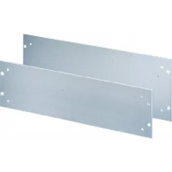 SCHROFF 19-Zoll Frontplatte 2U Eloxiertes Aluminium Blindplatte 40304051