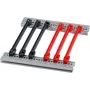 SCHROFF Führungsschuh-Zubehörkit 160TE 2mm Rot (10er-Pack) 24568363