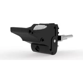 SCHROFF IEL-Griff unten Schwarz/Grau 10er-Pack (20817612)