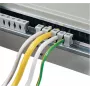 SCHROFF NTS Klemmbügel für 19-Zoll-Verteilergehäuse - 14 Stück, verzinkter Stahl, Erdung & EMV-Abschirmung 21190753