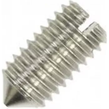 SCHROFF NTS Gewindebolzen M2,5 x 8 mm, Stahl, verzinkt, 100er-Pack (21100276)