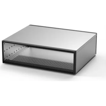 SCHROFF ratiopacPRO 3U 84HP 255mm Desktop-/Rackmount-Gehäuse, Lichtgrau 24571038