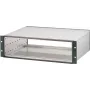 SCHROFF ratiopacPRO 3U 84HP 435mm tiefes Desktop-Gehäuse, Lichtgrau 24571443