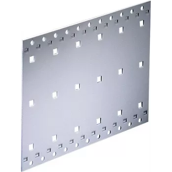 SCHROFF Typ F Seitenwand, 3U, 235 mm Tiefe, Aluminium, Natur 34560187