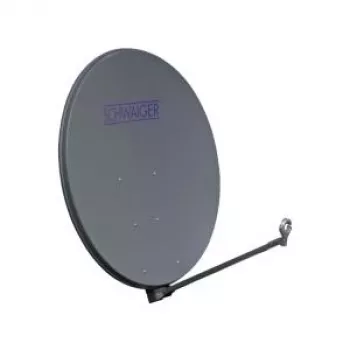 Schwaiger SPI1000.1 Offset-Satellitenantenne 100 cm Grau