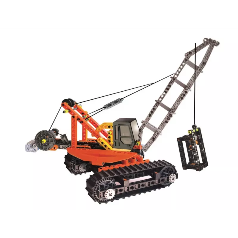 Scientific Fun Mechanics Laboratory Crawler Crane Clementoni 50402